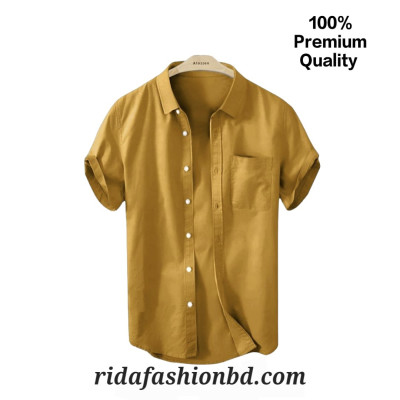 Short sleeve casual shirt